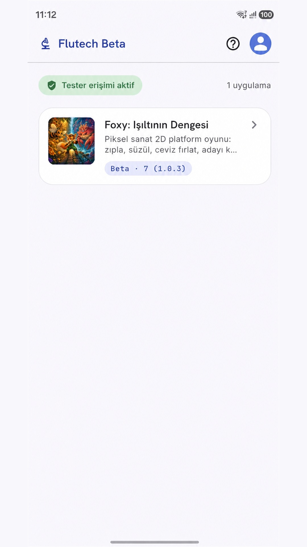 Aktif beta uygulama kataloğu